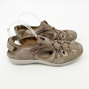 Earth Origins Women's Tan Brown Casual Shoes Fisherman Sandal Size 11M